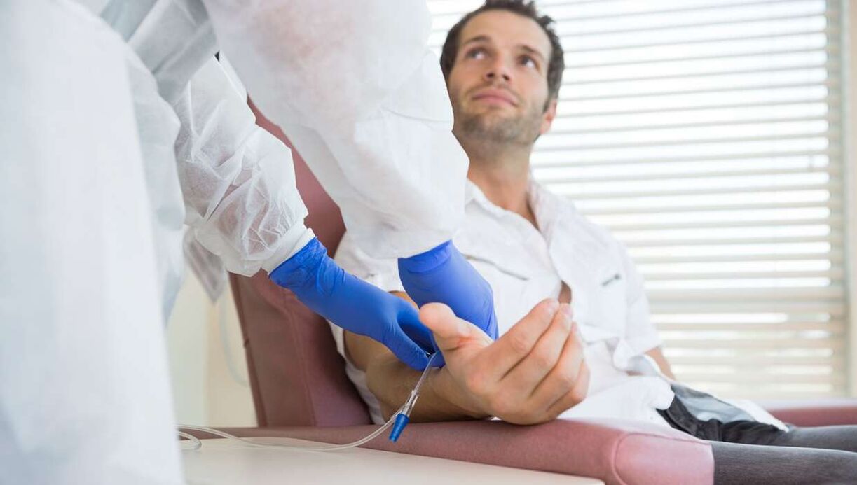 intraveneuze injecties voor prostatitis